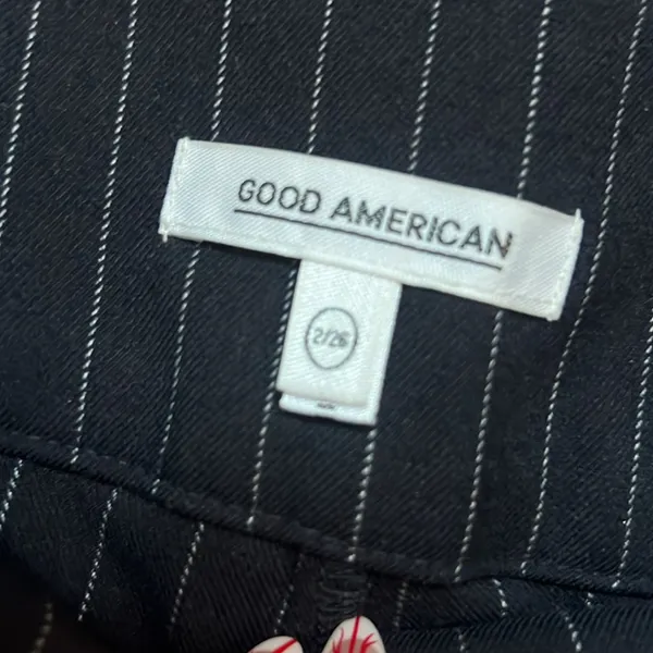 Good American Stripped Pants - Image 3