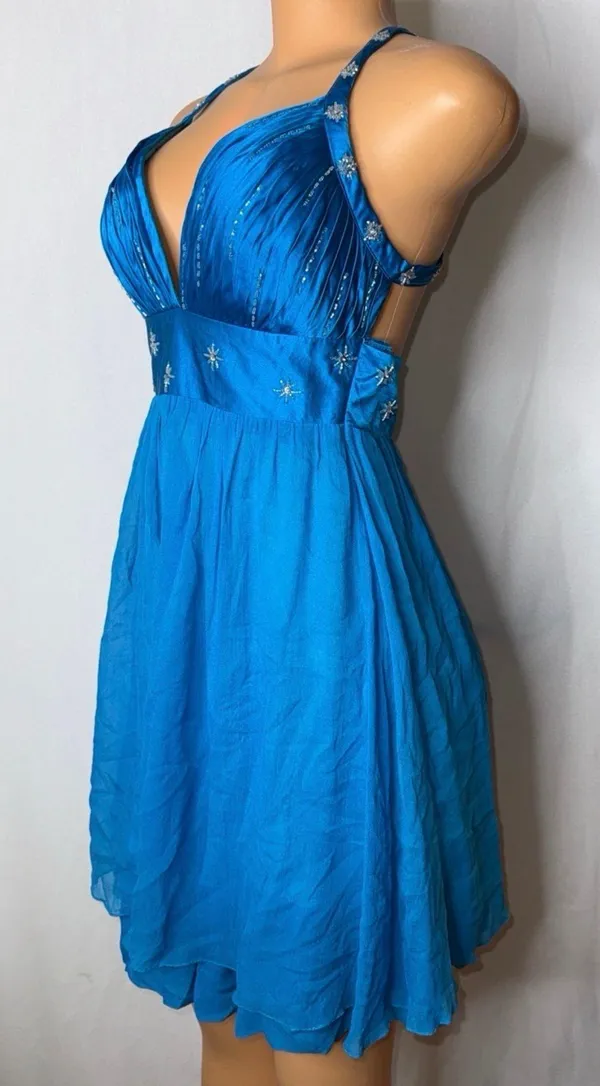 Blue formal dress Size M - Image 2