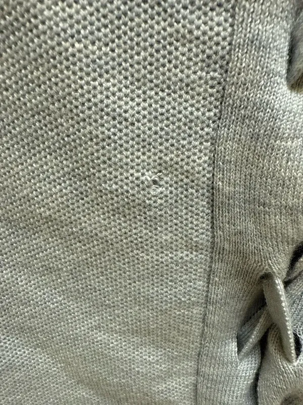 Lululemon Tied-To-You Lace-Up Back Sweater Heathered Grey - Image 4