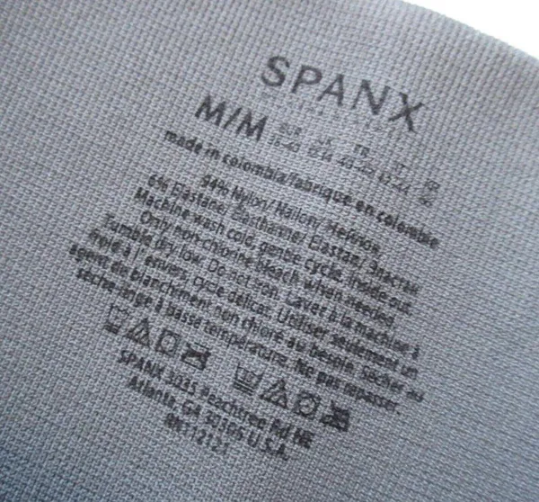 NWT SPANX Look at Me Now Seamless Cropped Leggings in Sage Camo Sz M 6-8 - Image 5