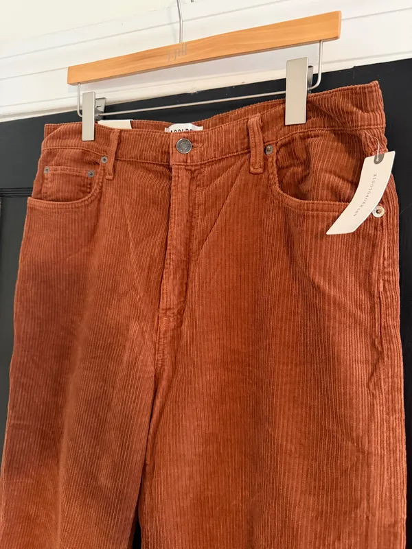 NWT Agolde Harper Mid Rise Corduroy Jeans - Image 4