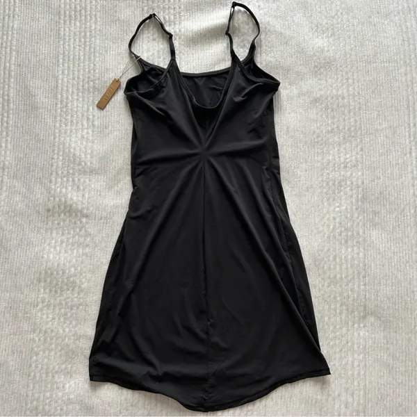 NWT Skims: Fits Everybody Slip Dress in Black - Image 2