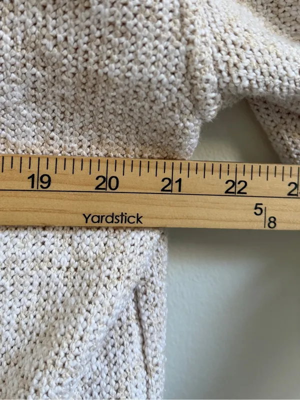 OFFLINE by Aerie Boucle Jacket Size Small Cream neutral textured - Image 9