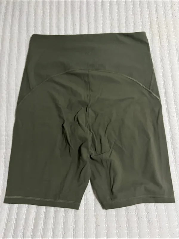 lululemon athletica Olive Green High-Rise Bike Shorts - Image 4
