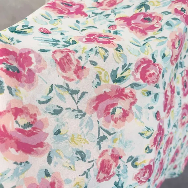 Lauren Conrad Floral‎ Blouse Women Medium Flowy Cottage Feminine Dainty Coquette - Image 8