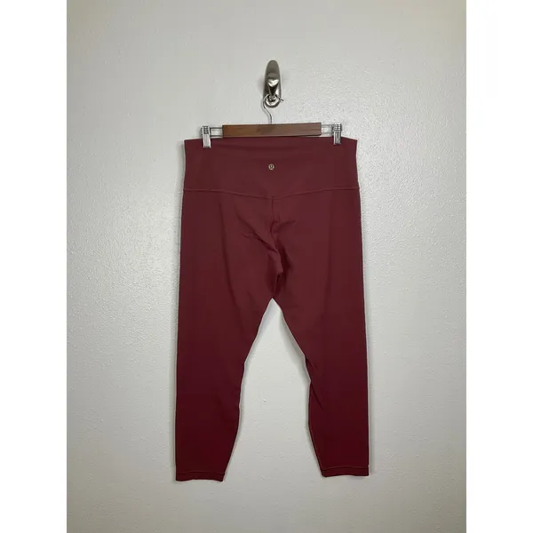 Lululemon‎ Lunar New Year Align High-Rise Pant 25" Smoky Red Size 14 - Image 4