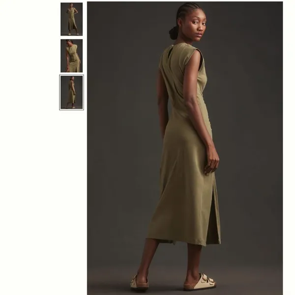 Anthropologie Grey State Virginia Midi Dress - Image 2