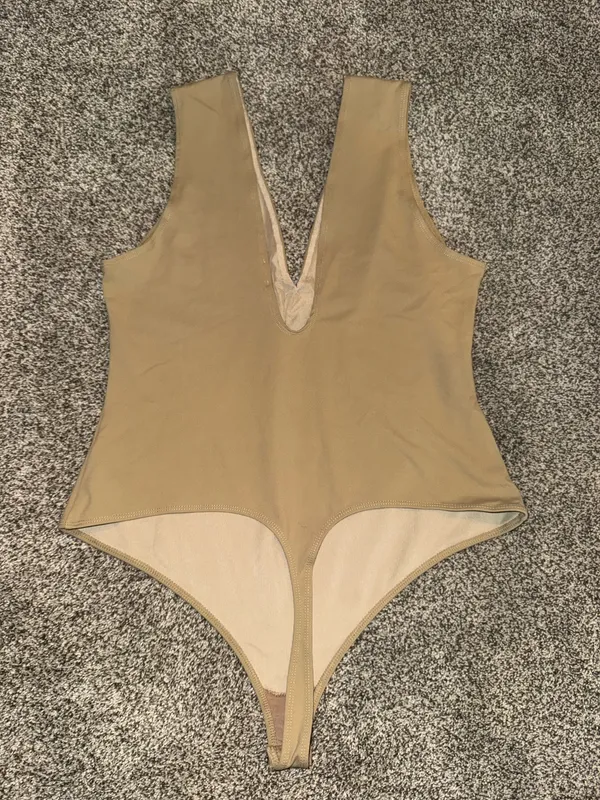 Intimately Free People Keep It Sleek Sleeveless Thong Bodysuit - Image 2
