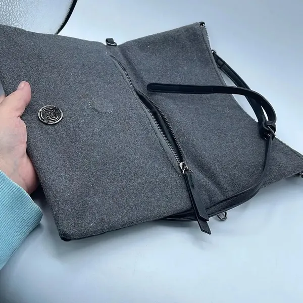 Coco + Carmen studded vegan leather crossbody bag edgy wool embroidered studded - Image 7