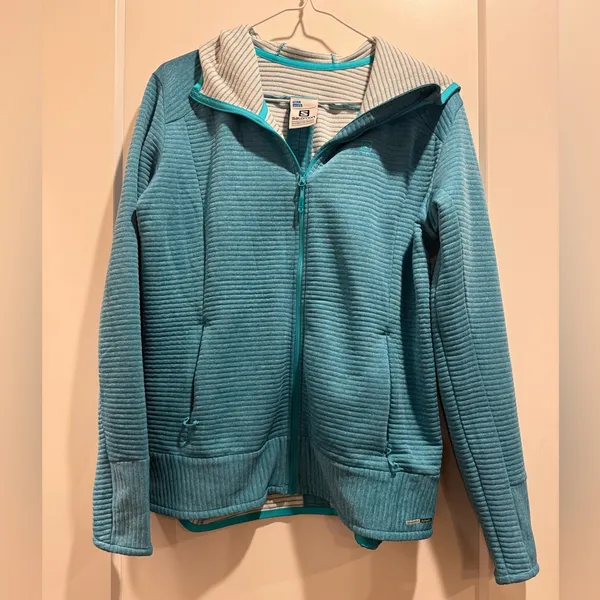 SALOMON Womens‎ Right Nice Mid Hoodie Jacket Size Large - Image 3