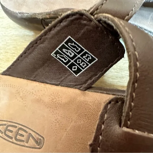 Keen Emerald City‎ II Slip-on Leather Sandals 7 - Image 4