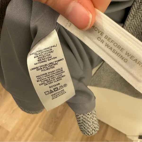LOFT Light Grey Blazer - Image 5