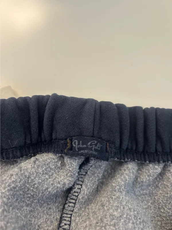 Navy Blue Rosa Brandy Melville Sweatpants - Image 3