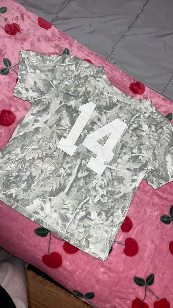 camo tee Gray - Image 2