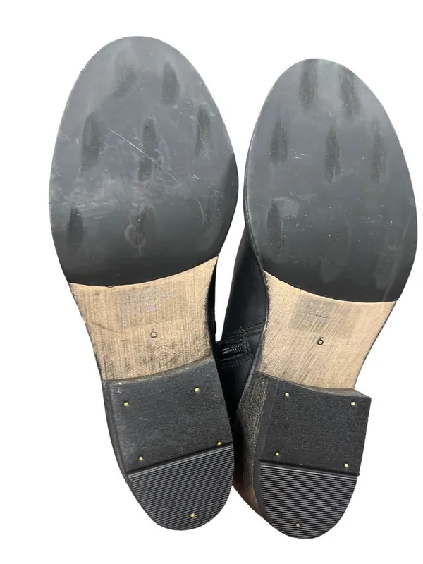 Seychelles wms black leather below knee equestrian riding boots sz 6 SKU 10-676 - Image 5