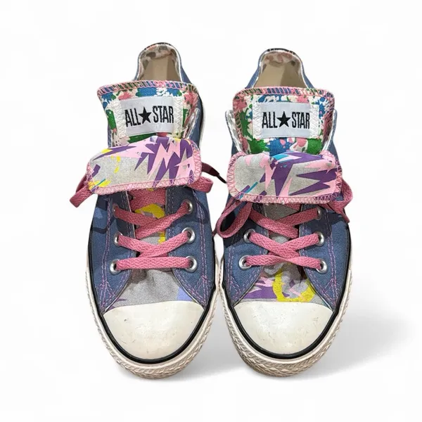 Converse All Star Chuck Taylor Double Tongue Colorful Shoes - Image 2