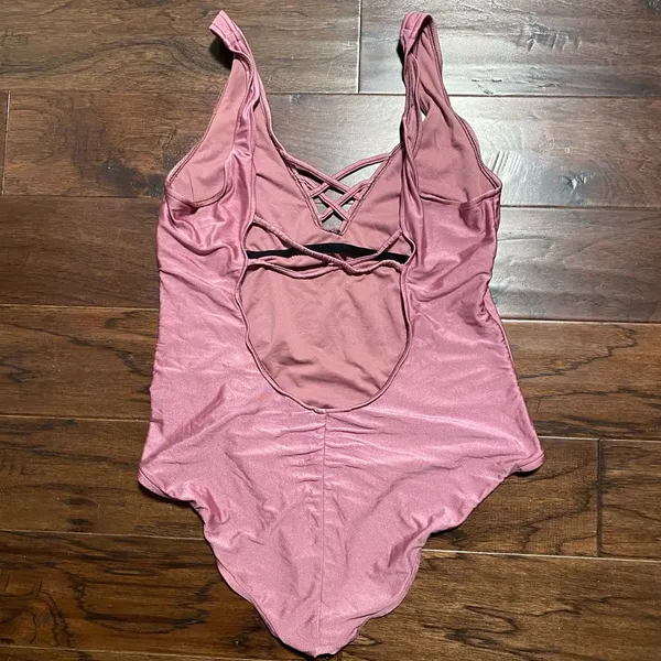 One Piece Womens Mossimo Shimmery  bathing suit - Image 2