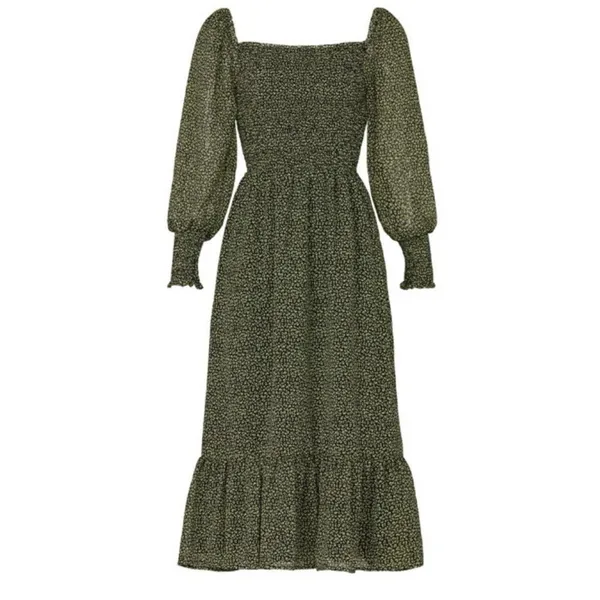 cupcakes and cashmere Demi Floral Smocked Dress M - Image 17