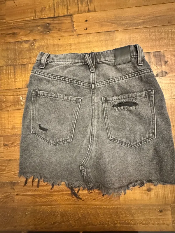 WE THE‎ FREE Black Maverick Denim Mini Skirt - Image 5
