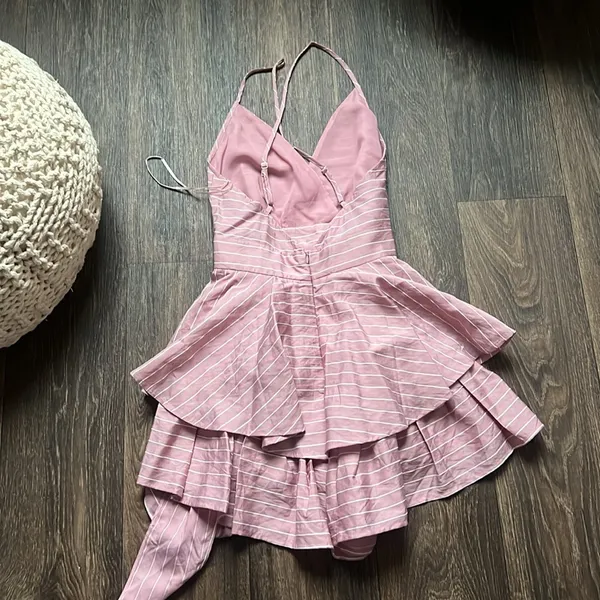 @Balance Stripped Dress - Image 3