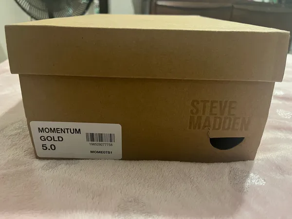 Gold Steve Madden Momentum Sneakers - Image 5