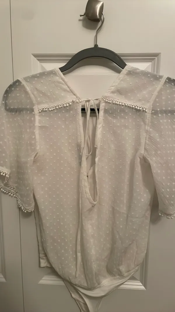 Abercrombie and Fitch white bodysuit - Image 5