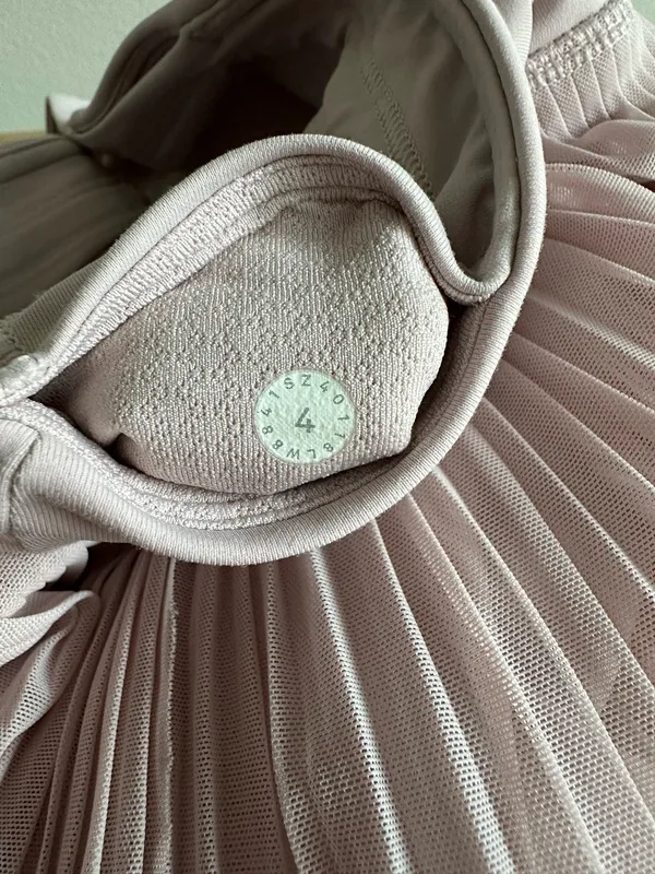 Lululemon Just Pleat It Skirt Porcelain Pink 4 - Image 6