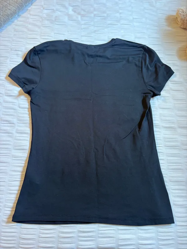 H&M Black Fitted Top - Image 3