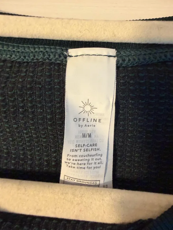 Green Aerie Workout Top - Image 3