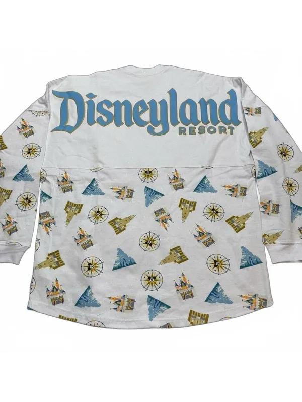 Disney Disneyland Resort Icons Spirit Jersey Castle DCA CA Adventure Large NWT - Image 3