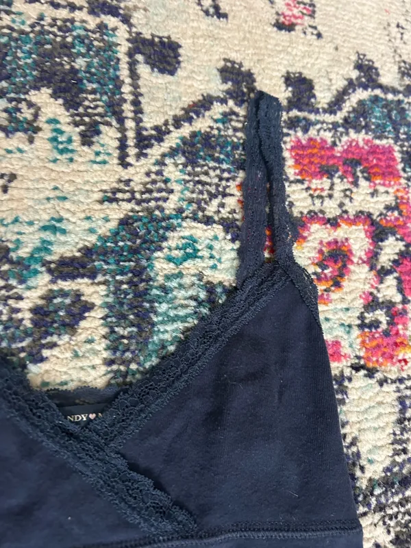 Brandy Melville Top Navy Blue Tank - Image 3