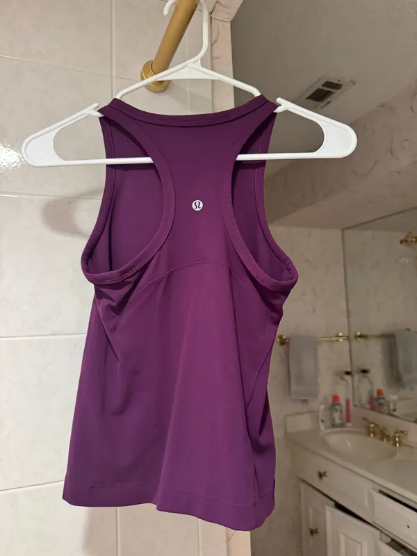 Lululemon High Neck Waist Length Align Tank - Image 2