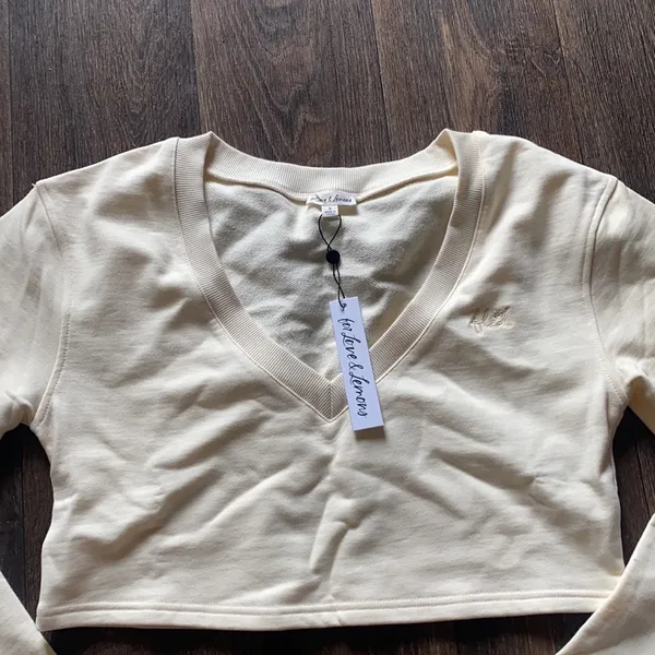For Love & Lemons Cropped Sweater - Image 2