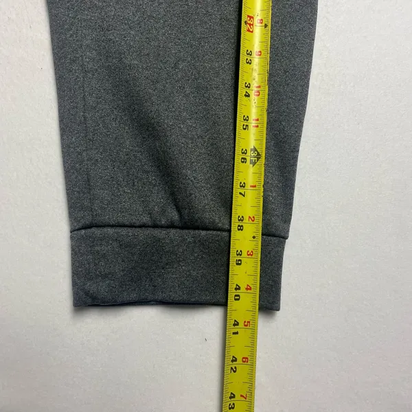 Nike Sportswear Sweatpants Mens xLarge Gray Swoosh Dri Fit Taper Leg Gym Jogger - Image 5