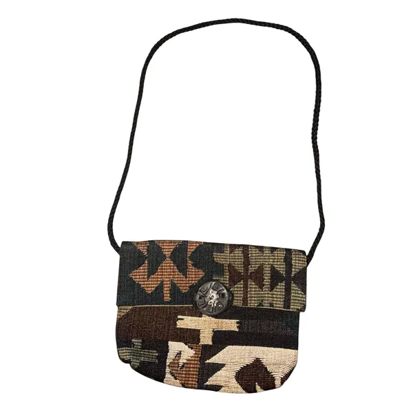 Kokopelli‎ Tapestry Crossbody Purse Bag Southwestern Geometric Western Aztec - Image 4