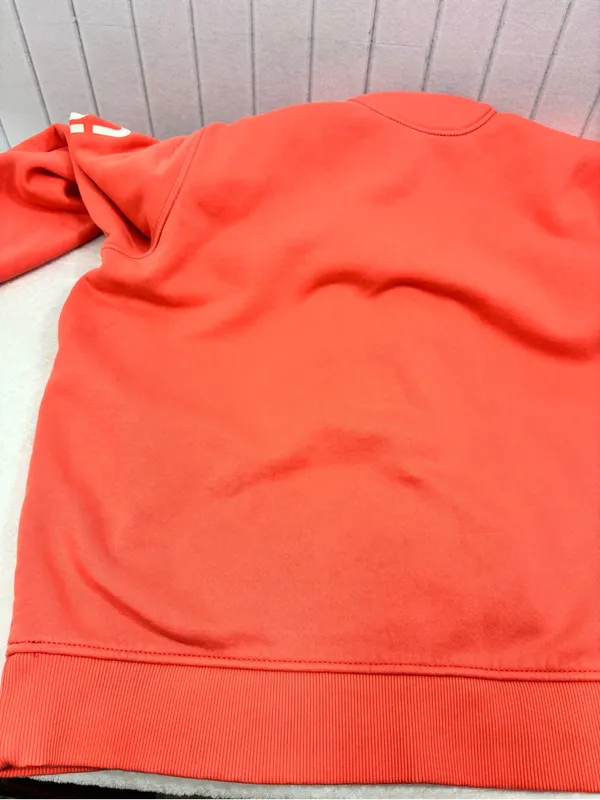 Carhartt Orange Coral Logo Hoodie Size XXL (20) - Image 10