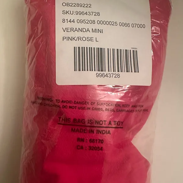 Free People Veranda Mini Dress – Pink/Rose – Size L – NWT (Sealed) - Image 2