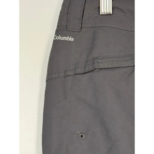 Columbia Women's Cargo Hiking Shorts Gray Size 8 Lightweight Outdoor Travel - Image 5