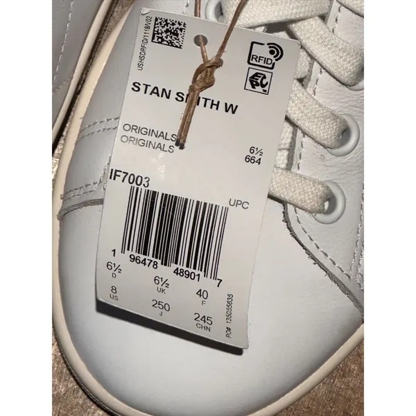 Adidas 'White Velvet Brown' Stan Smith -Women's Size 8- New - Image 12