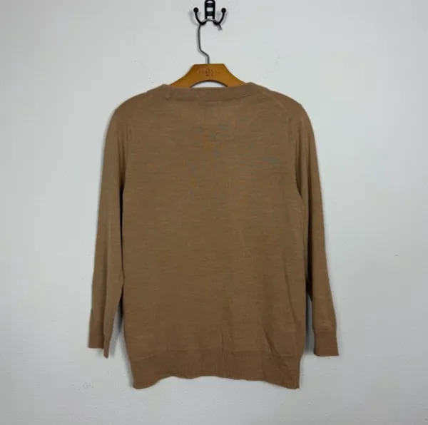 J.Crew Merino wool Tippi sweater Light Brown Lightweight NWT Women’s Medium - Image 6