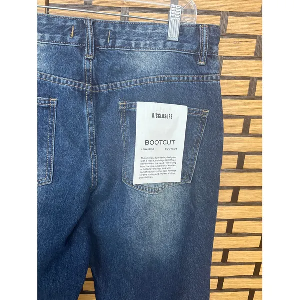 Disclosure Low‎ Rise Bootcut Jeans Size 9/29 Blue - Image 5