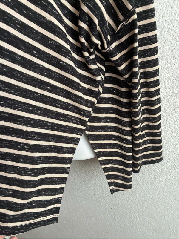 We The Free Striped Scoop Neck Long Dolman Sleeve Top M - Image 9
