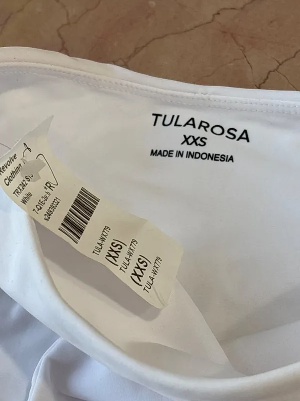 Tularosa Raea Bikini Bottom in White XXSmall Womens Swimsuit - Image 6