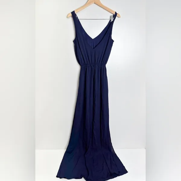 Show‎ Me Your Mumu Dress Small Navy Blue Kendall Maxi Bridesmaid Formal - Image 5