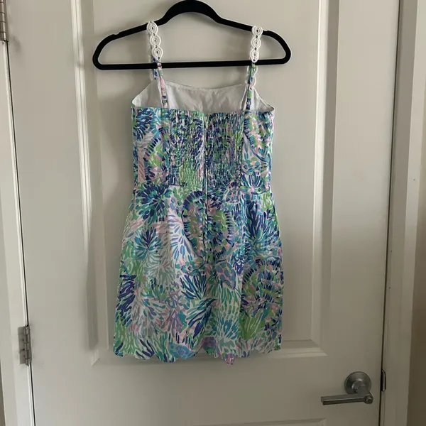 Lilly Pulitzer Pink and White Dress - Image 7