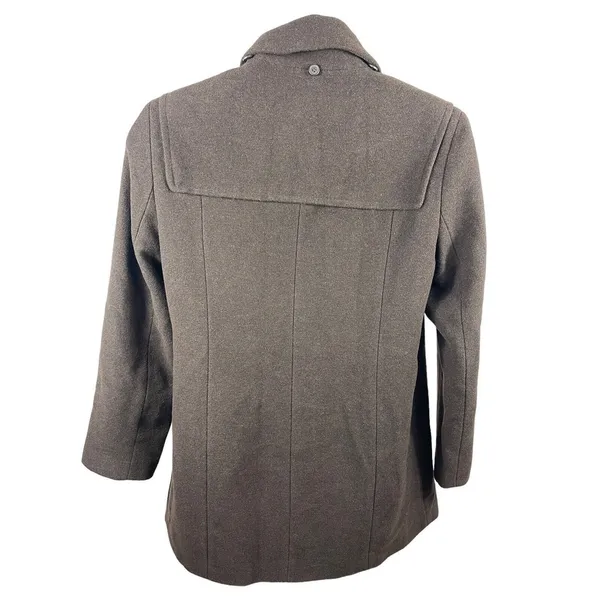 Covington Chocolate Brown Wool Toggle Closure Peacoat L (14-16) - Image 2