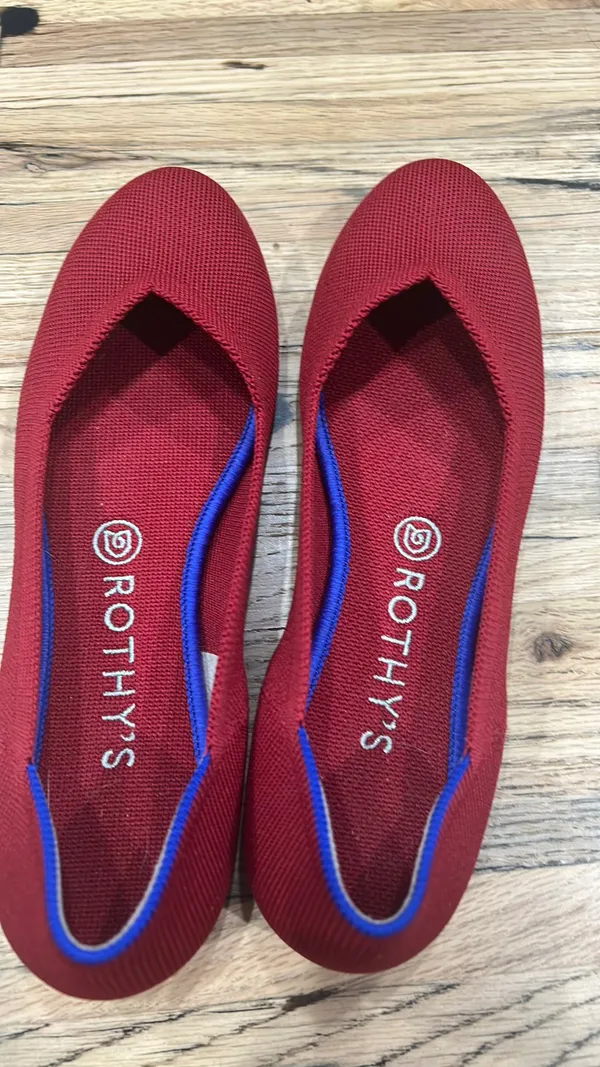 Burgundy Rothy’s Flats - Image 8