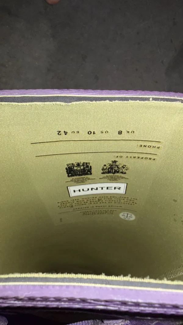 Hunter Rain Boots Tall - Image 3