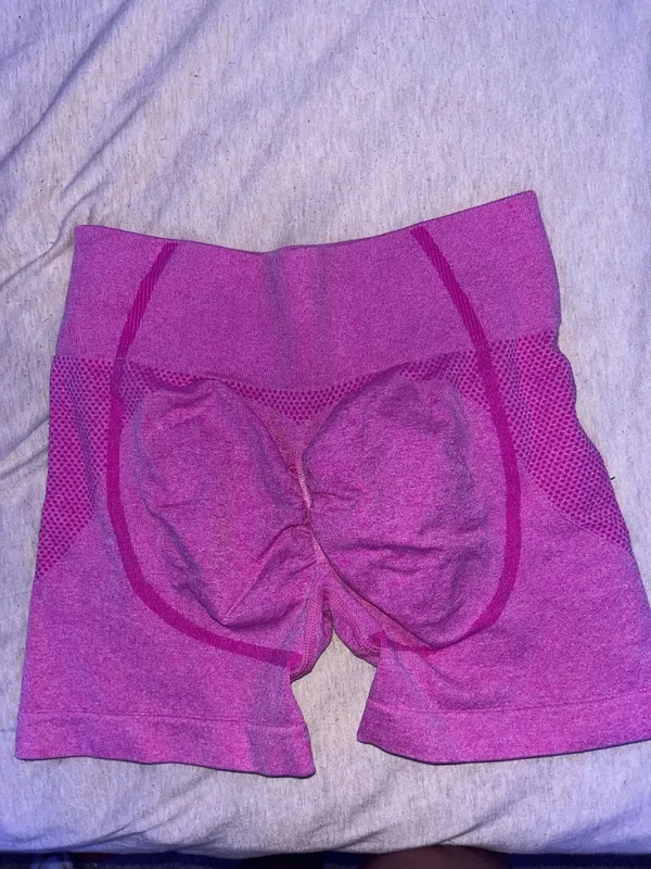 Workout Shorts Purple Size M - Image 2