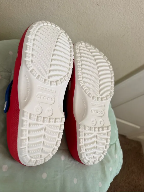 NWT CROCS Los Angeles Clippers NBA Classic Clogs Womens size 11 - Image 10